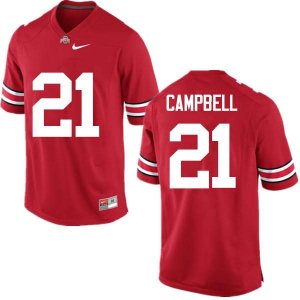 Men's Ohio State Buckeyes #21 Parris Campbell Red Nike NCAA College Football Jersey February BCU8644AE